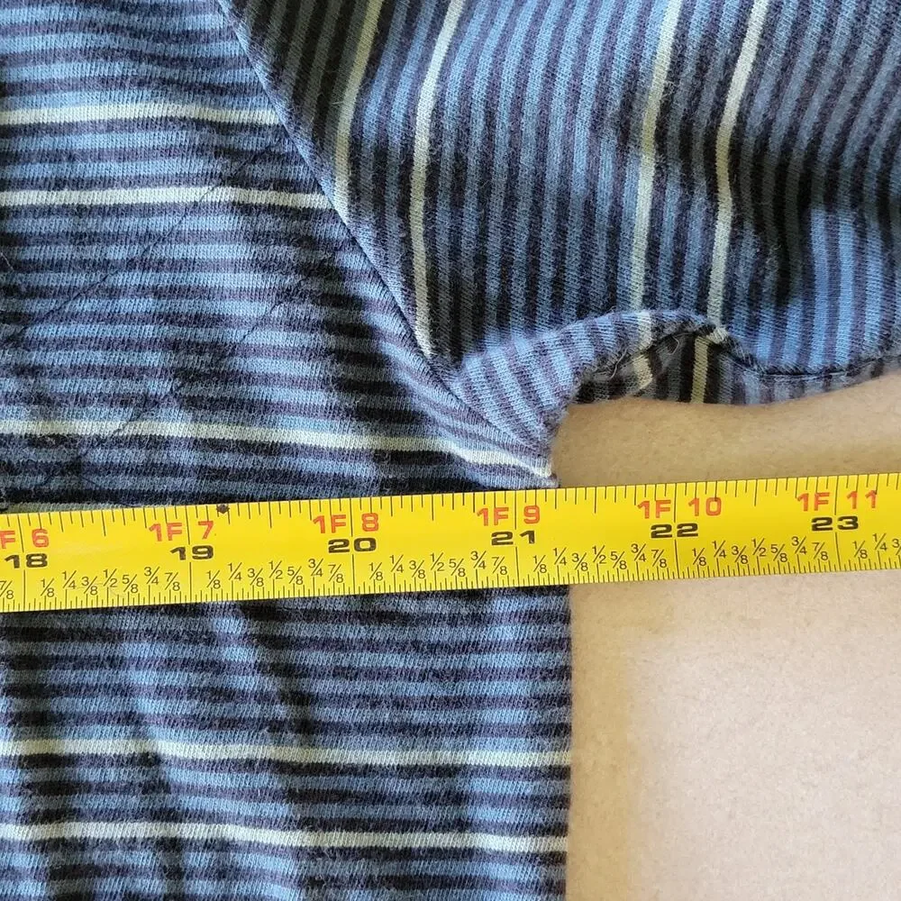 Billy Reid Polo 100% Cotton Stripes Mens XL Golf Preppy Business Casual Coastal
